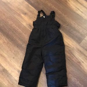 Black kids snow overalls